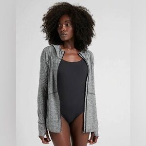 Athleta Pacifica Baja UPF Jacket Heather